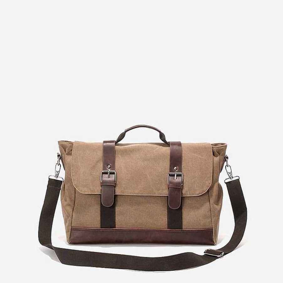 Homme Sac Bandoulière | Sac Besace Pour Homme En Toile Avec Bandouliere Et Poignee